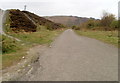 Road into the former Abersychan Lower Navigation Colliery site