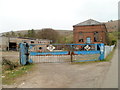 Derelict buildings in the former Abersychan Lower Navigation Colliery