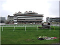 Newbury Racecourse the main stand