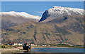 NN1671 : The Ben Nevis range from Corpach by The Carlisle Kid