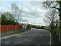 Bridge over railway, Tregwilym Rd, High Cross