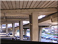 Car parks under the Croydon Flyover