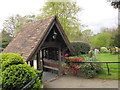 St Peter, Farnborough: lych gate