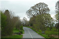 The B4358 north-east of Beulah, Powys