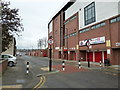 Looking from Countess Road into John Street