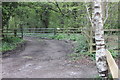 Footpath and stile