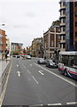 View along Chapel Road from level crossing