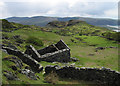 Old roofless farm building