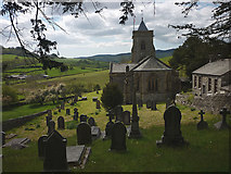 SD4491 : The cemetery at St Mary's Church, Crosthwaite by Karl and Ali