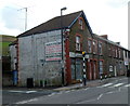 Derelict corner premises, Abertridwr