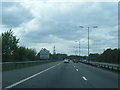 Swansea boundary sign on M4 westbound