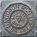 J5081 : Manhole cover, Bangor by Rossographer