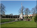 The park and war memorial, Bailiff Bridge