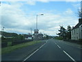 A40 approaching Drysylwyn crossroads