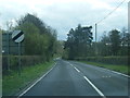 A483 near Glasfryn Farm