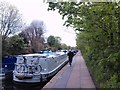 Barges moored on the Regent