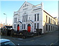 Grade II listed Hyfrydle Chapel Holyhead viewed from the north