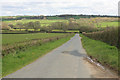 Rural road towards Bolford Bridge