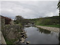 The rail bridge over the River Wear at Stanhope