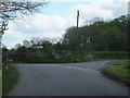 Road junction at Lower Stone