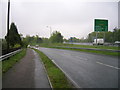 Cycle path towards Stowmarket