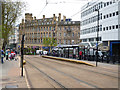 Sheffield Cathedral Tram stop