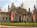 TQ3104 : Entrance to Royal Pavilion by Paul Gillett