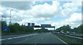 Approaching M56/A50 interchange