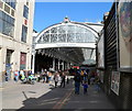 Entrance to Paddington railway station from Praed Street