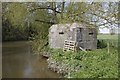 Pallet by the pillbox