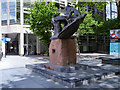 SJ8398 : Fryderyk Chopin Statue, Deansgate by David Dixon