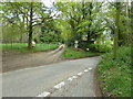 Green Lane (track) forking left off Gatehouse Lane