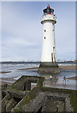 SJ3094 : New Brighton lighthouse by Paul Harrop