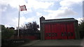 SD9602 : Mossley Fire Station by Steven Haslington