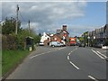 View north to the Castle Inn, Woodhill