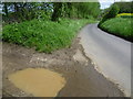 Looking down Comp Lane towards Comp Farm