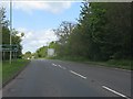 Route confirmatory sign, A458