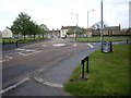 Road junction by Manor House Hotel