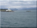 NM7734 : Sgeir Mor and Lismore lighthouse by M J Richardson