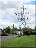 SP0483 : Pylon & University Clock Tower by Roy Hughes
