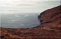 NM3993 : Descending to Glen Dibidil from Beinn nan Stac by Julian Paren