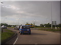 Roundabout on Essex Regiment Way, Little Waltham