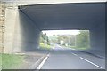 NY9865 : Underpass of A68 under A69 by Stanley Howe