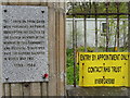 WWII War Memorial Gates at Hartwood Hospital