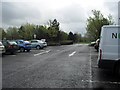 NZ3037 : Car park at Durham Services near the A1(M) by James Denham