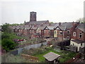 SP0488 : Back Gardens and Winson Green Church by Roy Hughes