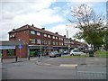 East Meadway shops, Tile Cross