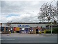 Entrance to Alcoa works, Kitt