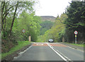 30 limit sign entering Tarbet on A82 north