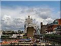 Construction Work Near Tower Bridge